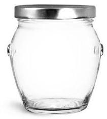 Honey Glass Pot Jars